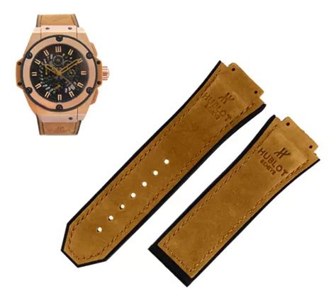 pulseira relogio hublot king power|Pulseira Para Relógio Hublot King Power 30mm Marrom Em Couro.